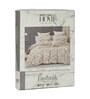 Pink Floral 180 TC Polyester Double Size Bedsheet With 2 Pillow Covers