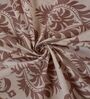 Pink Printed 180 TC Polyester Double Size Bedsheet With 2 Pillow Covers