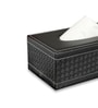 Faux Leather Tissue Holder Storage Box