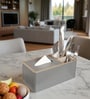 Faux Leather Tissue Holder Storage Box