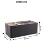 Faux Leather Tissue Holder Storage Box