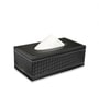Faux Leather Tissue Holder Storage Box