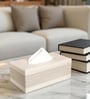 Faux Leather Tissue Holder Storage Box