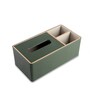 Faux Leather Tissue Holder Storage Box