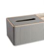 Faux Leather Tissue Holder Storage Box