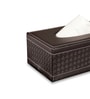 Faux Leather Tissue Holder Storage Box