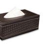 Faux Leather Tissue Holder Storage Box