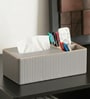 Faux Leather Tissue Holder Storage Box