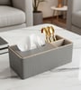 Faux Leather Tissue Holder Storage Box