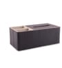 Faux Leather Tissue Holder Storage Box
