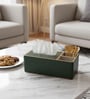 Faux Leather Tissue Holder Storage Box