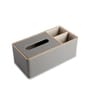 Faux Leather Tissue Holder Storage Box