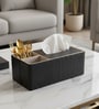 Faux Leather Tissue Holder Storage Box