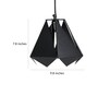 Faven Black Mild Steel Hanging Light