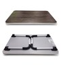 Faye Portable Laptop Table in Brown Colour