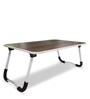 Faye Portable Laptop Table in Brown Colour