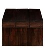 Faye Solid Wood Coffee Table In Walnut Finish