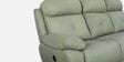 Felso Fabric Motorized Recliner Corner Sofa In Olive Finish With Storage Box