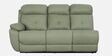Felso Fabric Motorized Recliner Corner Sofa In Olive Finish With Storage Box