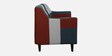 Fernand Fabric 2 Seater Sofa In Red Multicolour