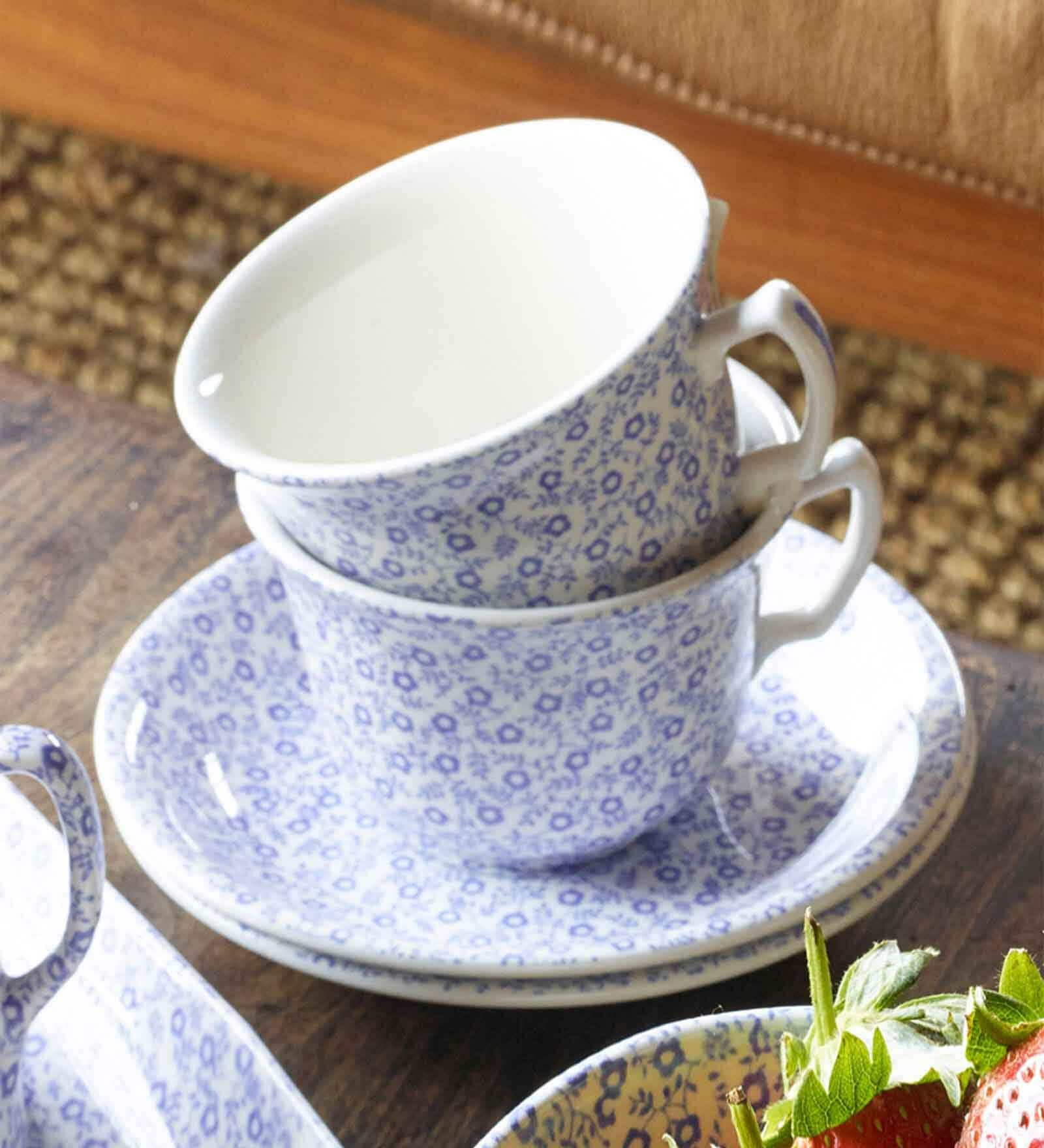 Buy Felicity Blue & White 187ml Stoneware Tea Cup at 13% OFF by Luigi ...