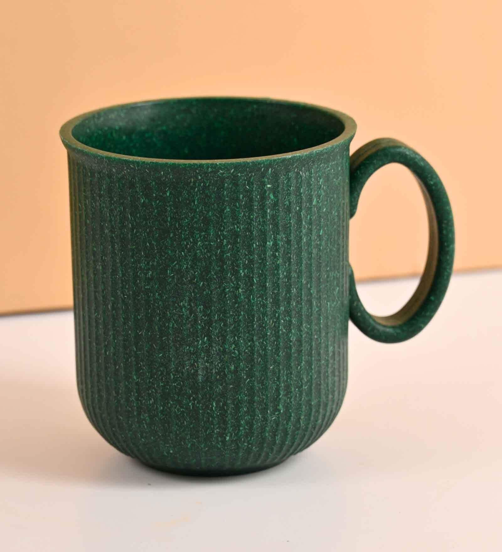 Fern Statement Coffee Mug 350 ml (1 Pc)Rice Husk Biocomposite