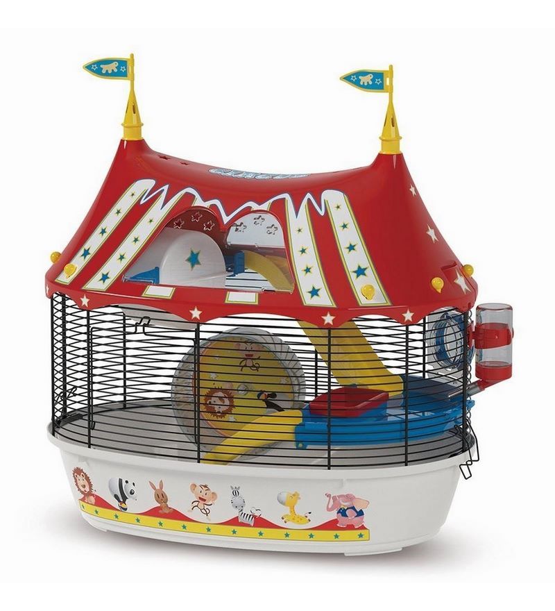 funky hamster cage