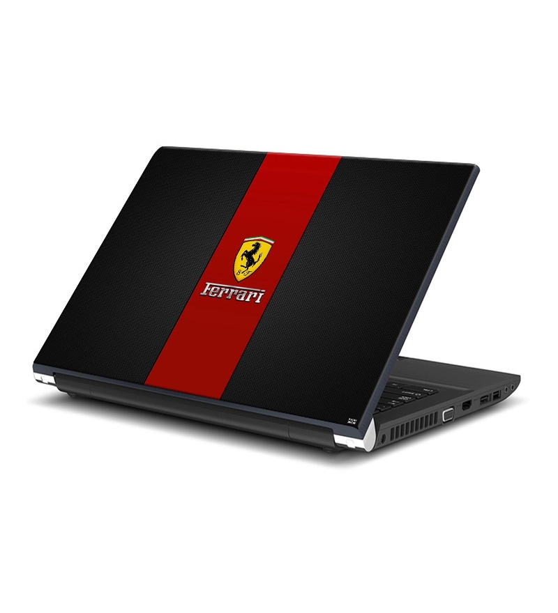 ferrari laptop skin