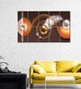 Feather Modern MDF Art Panel Set of 5