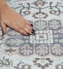 Feather Traditional Polyester 24x24 Inches Skid-Resistant Backing Prayer Mats (Pack of 1)