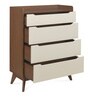 Febian Chest of Drawers in Walnut Colour