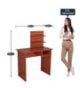 Felipe Study Table in Classic Walnut Finish