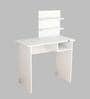 Felipe Writing Table in Frosty White Finish
