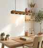 Felix 24 Brown Wooden LED Hanging Lamp
