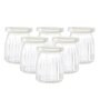 Transparent 150 ml Glass (Set of 6) Storage Containers