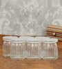 Transparent 150 ml Glass (Set of 6) Storage Containers