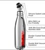 Everest Silver 1 Litre Stainless Steel Water Bottle
