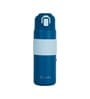 HydroPro Slate Blue 600ml Stainless Steel Vacuum Insulated Water Bottle