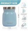 Sky Bule 300ml Stainless Steel Double Walled Insulated Thermos for  Hot Food