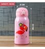 You Are unique Pink 550ml Stainless Steel Double Walled Vacuum Insulated Kids Water Bottle