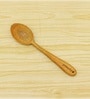 Brown Handmade Wooden Non-stick Serving Spoon