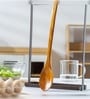 Brown Handmade Wooden Non-stick Serving Spoon
