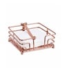 Rose Gold Fence Tissue Holder