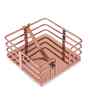 Fence Tissue Holder Rose Gold