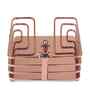 Fence Tissue Holder Rose Gold