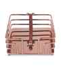 Fence Tissue Holder Rose Gold