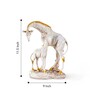 Feng Shui Baby and Mom Giraffe Resin Animal Figurine