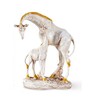 Feng Shui Baby and Mom Giraffe Resin Animal Figurine