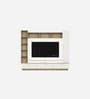 Fenily TV Unit In European Oak & White Finish