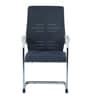 Fenton Mesh Visitor Chair in White Grey Colour